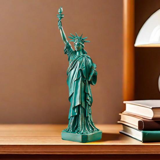 Статуя Свободы из смолы, настольная фигурка богини свободы в стиле США