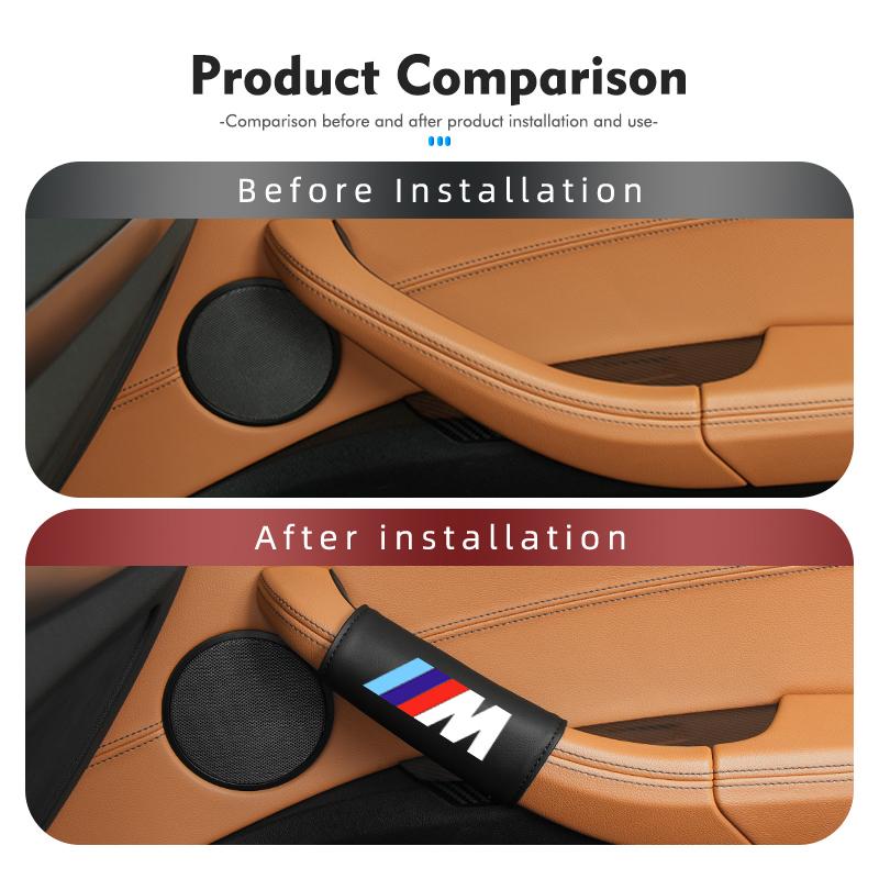 AAAQV1 For BMW Car Door Handle Protection Cover Anti Scratch Protection Case Auto Accessories E70 E91 E30 G30 E53 M3 M5 X6 X4 X7 E92