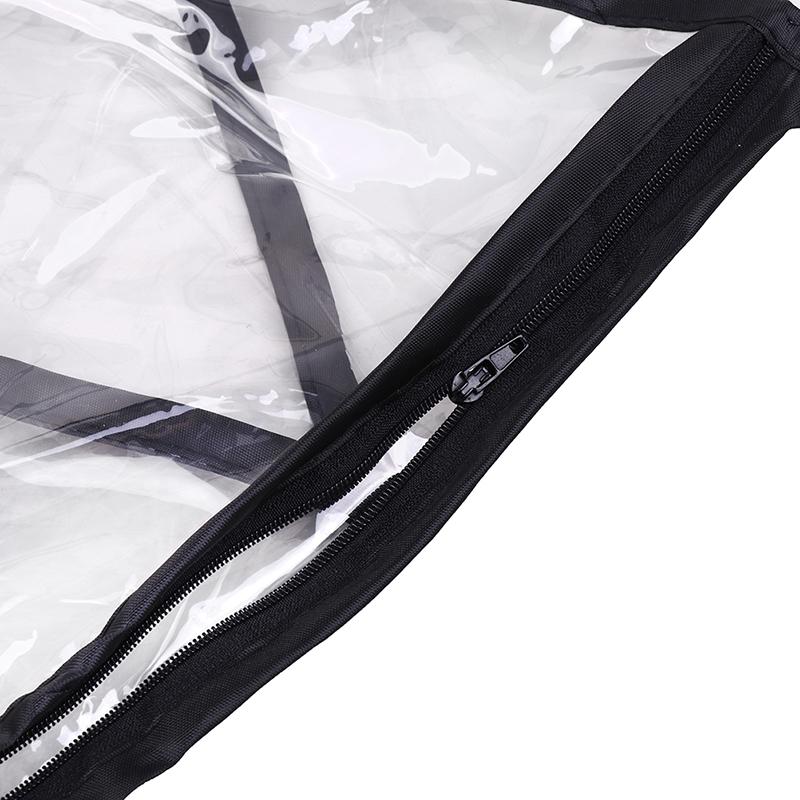 Универсальный дождевик для коляски, детский автомобильный дождевик, защита от ветра и солнца, прозрачный дышащий зонт на колесиках, дождевик, аксессуары