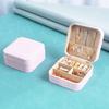 Jewelry Mini Storage Box Earrings Rings Organizer with Soft Lining Large Capacity Compact Design Portable Storage Display Case