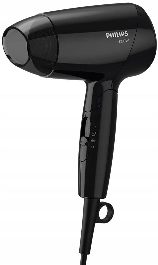 Philips Bhc010/10 Suszarka Do Włosów 1200W Składana Turystyczna Czarna