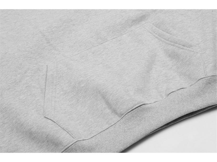 Мужская бархатная худи FOG Essentials свободного кроя с двойной строчкой, модный американский принт, подходит для пар