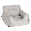Siege auto voiture pour chien blanc