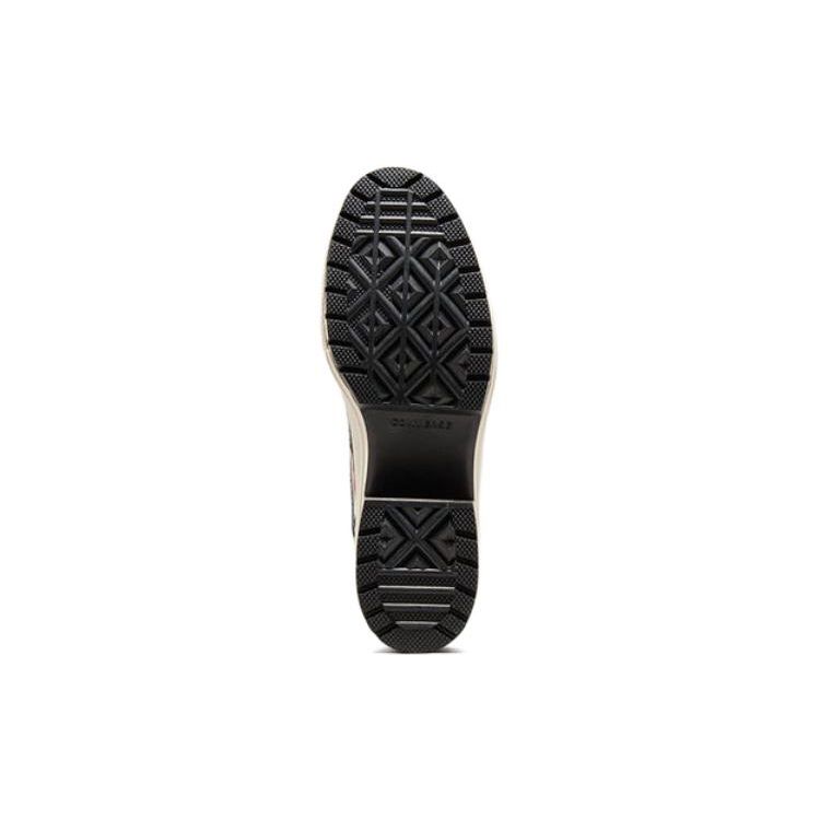 Converse Кеды Chuck 70 De Luxe на платформе женские Мото Черный Красный Белый A08003C