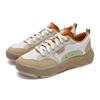 FILA BURGER Hamburger Shoes Breathable And Lightweight Low top Canvas Shoes Men's White Brown F12M532301FAL