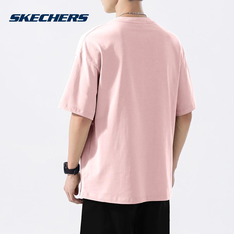 Skechers T Shirt Unisex Nude Pink 01L4 L224M131-01L4