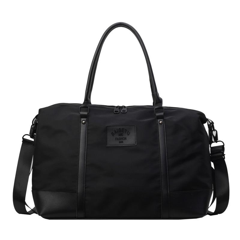 Yoga bag, sports and fitness bag for women, large capacity, dry and wet separation, short-trip travel bag, hand luggage bag, shoulder bag