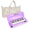 COLORFUL CANDY STYLE Music Set Keyboard Harmonica Case Musical Instrument Body Set Pianica Cute Girl Petit Bouquet & Cosmos NN301760