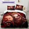 Bray Wyatt,WWE Pattern Bedding,Quilt Set Quilt Cover Pillowcase Home Birthday Gift (1 * duvet cover + 2 * pillowcase, without core)
