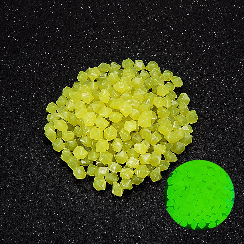 Модные светящиеся в темноте гальки, светящийся камень, украшение для сада, галька, уличное украшение для аквариума