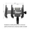 Vespa Lx Lxv Sprint Gts Gtv 50 150 250 300 300i Accessories Motorcycle Home Mobile Phone Holder Gps Holder, Rearview Mirror Holder Silver