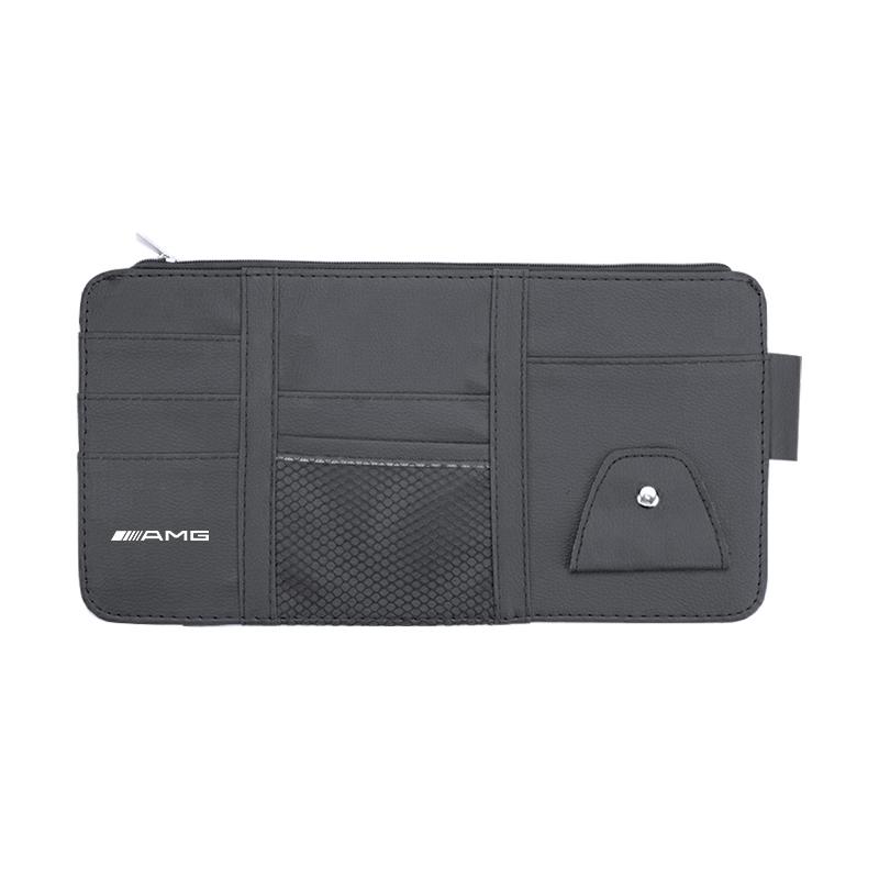 JBCR1 For Mercedes Benz AMG Car Sun Visor Organizer Multi-Pocket Accessories Car Decal W214 W205 W204 W206 W213 W212 W211 W222 W221 W1