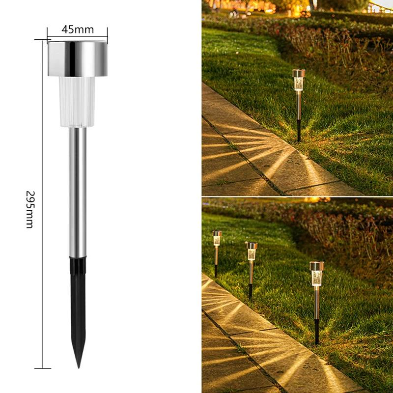 Solar Outdoor Lights Solar Garden Light LED Landscape Lighting Waterproof Pathway Lights Decor Walkway Lawn Patio Yard