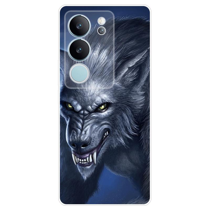 Для Vivo V29 Корпус Окрашенная задняя крышка из ТПУ Vivo V29 Мягкий силиконовый чехол