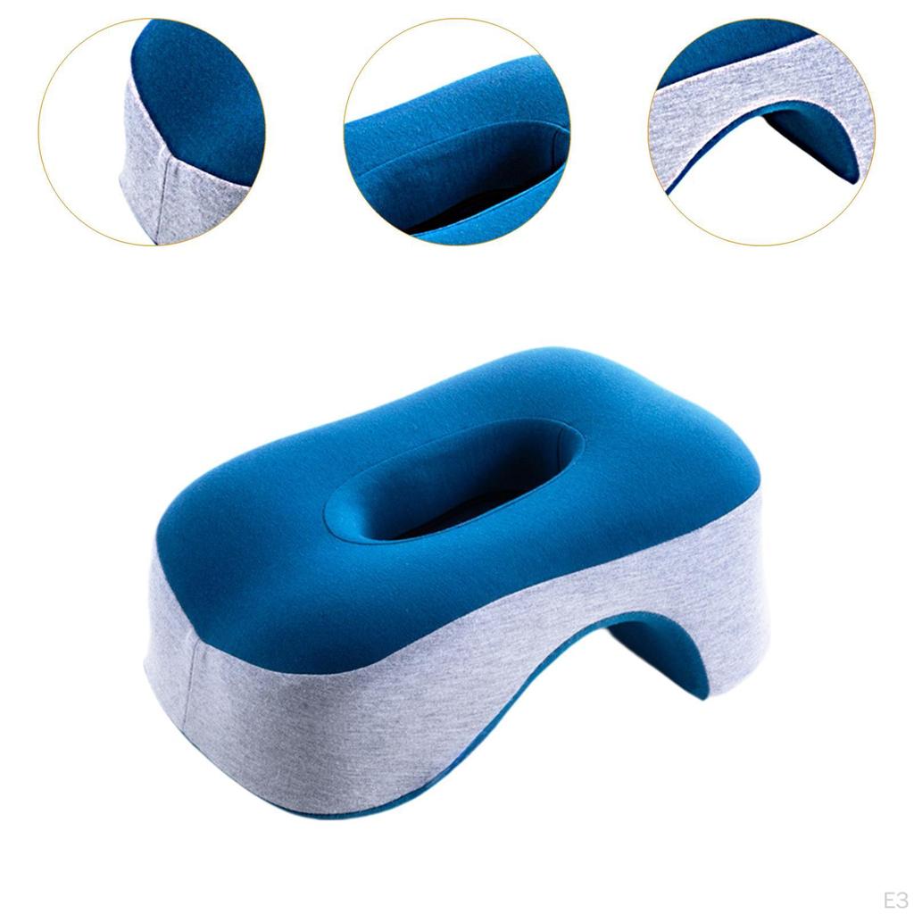Подушка для сна в офисе, поддержка шеи, удобная, легкая, практичная, для лица