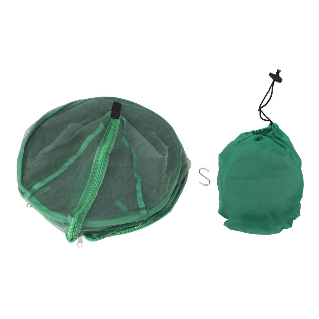 Hanging Drying Mesh Green Dust Proof Elastic Foldable Drying Net for Drying Fish Food