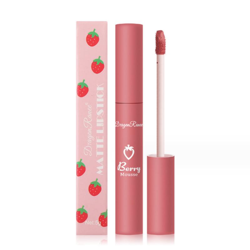 12 цветов пигмент для блеска для губ матовый бархатный макияж Waterpoof долговечная жидкая помада телесного цвета коричневый красный цвет для женщин