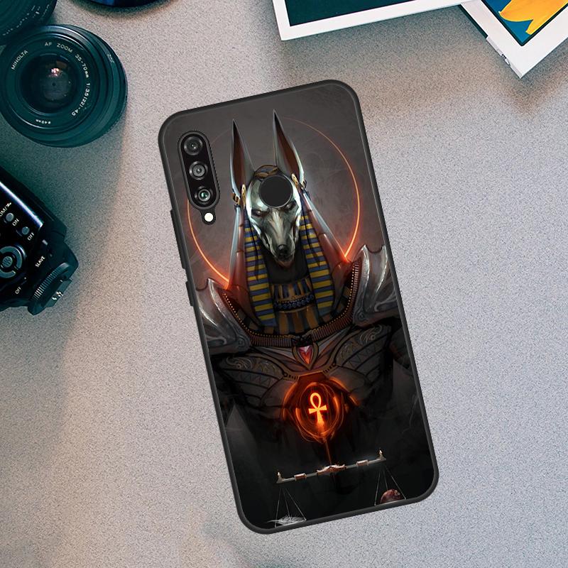 Египет Нефертити Анубис Анкх Для Huawei Nova 12i 12s 11i 7i 8i Y73 Y70 Y90 Y60 Y72 Y61 Y91 9 10 SE P40 Lite P30 Pro Чехол