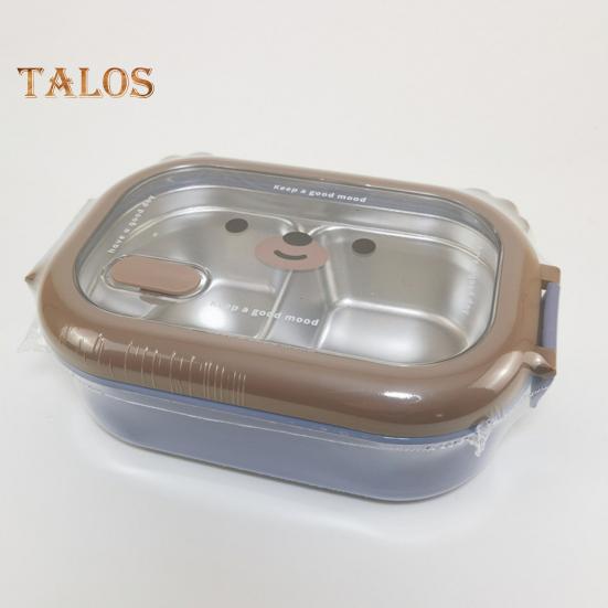 Children Bento Box Food-Grade Thermal Easy Cleaning Safe Microwave Lunch Box Boys Girls Bento Box Home Use