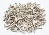100 Pieces Electric Guitar Pickguard Screws Oval Size 3 X 12mm Installation Screws (Chrome)