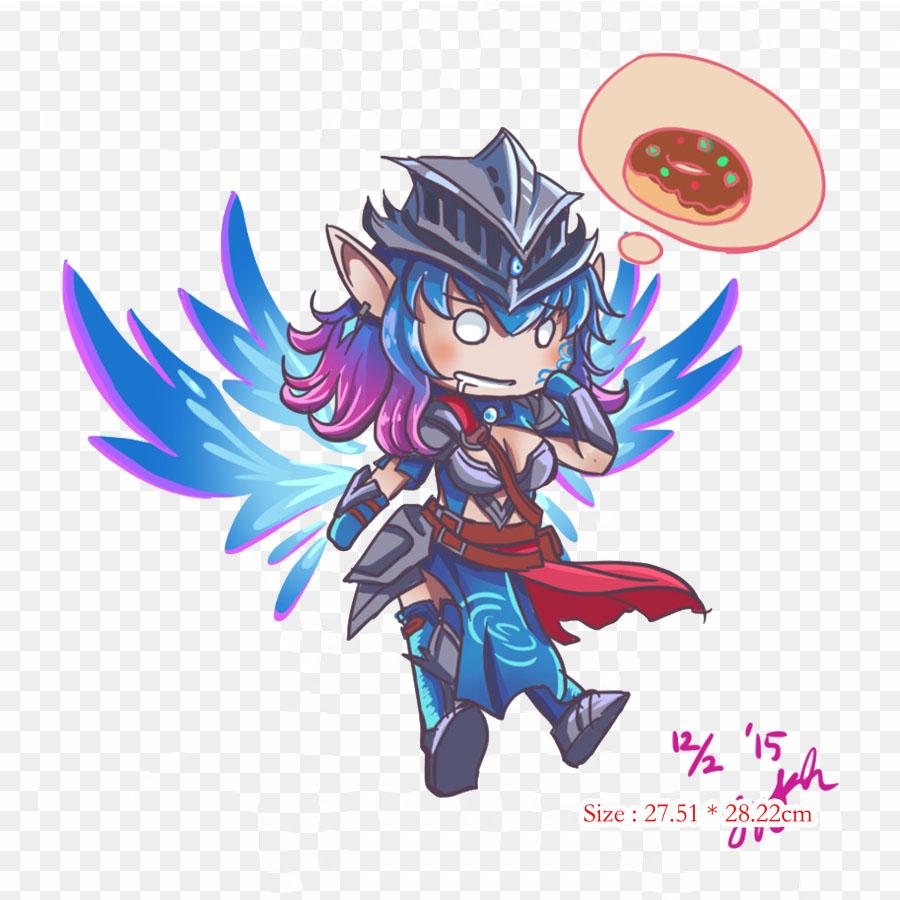 Brave Frontier Great Unit Brave Frontier 2, виниловые нашивки с термопереносной печатью, наклейки для одежды, аппликации «сделай сам», моющиеся нашивки