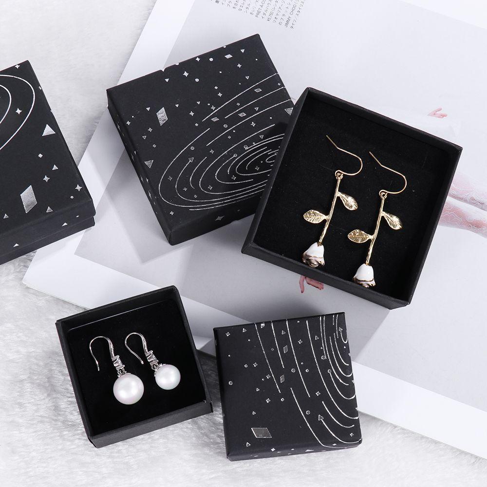 Necklace Hot Silver Earrings Ring Jewelry Packaging Box Gift Box Carton Gift Bag