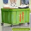 Yishunda Military Green Plastic Storage Box with Lid
