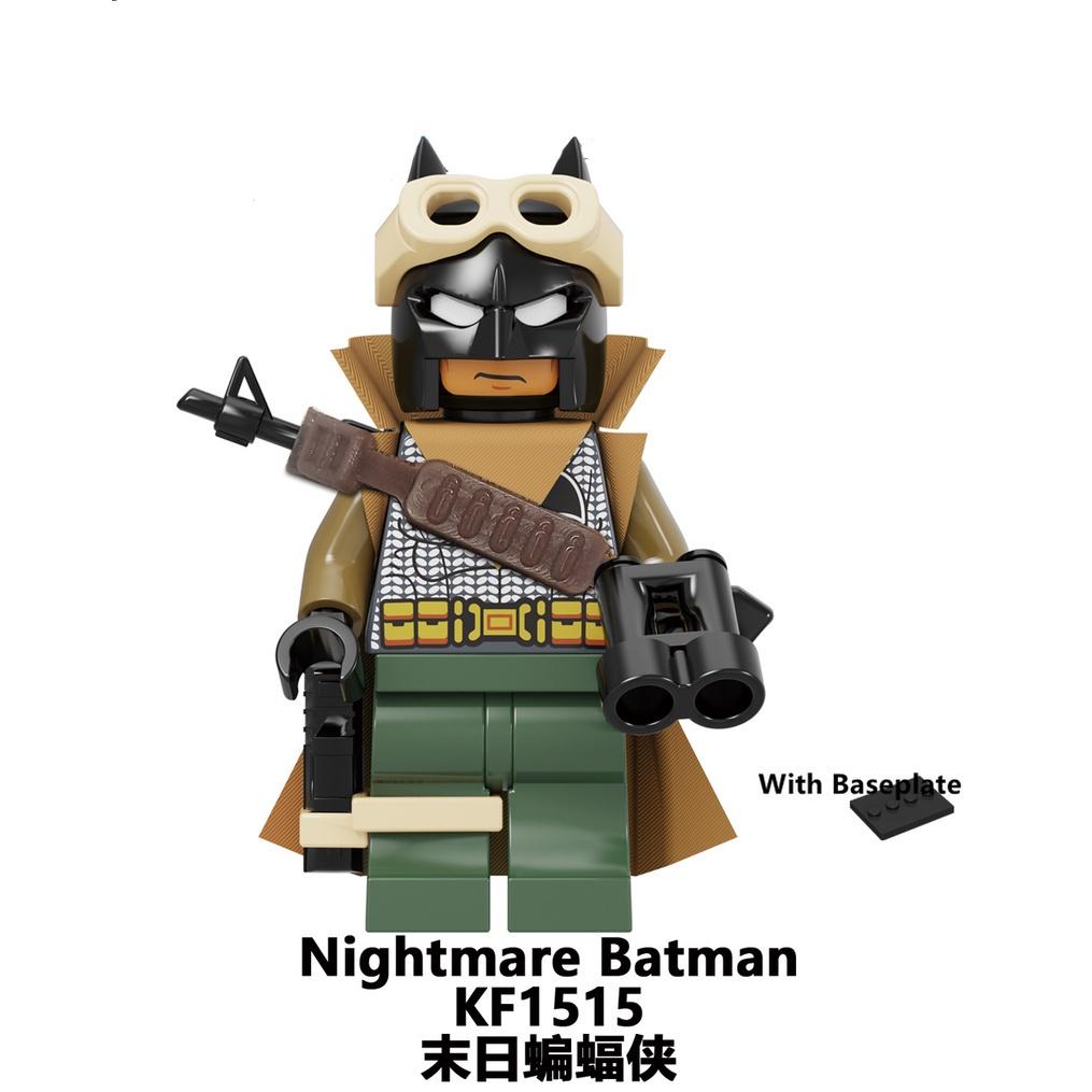 Минифигурки Супергерои Блуждающая женщина Флэш Бэтмен Аквамен Строительные блоки Игрушки