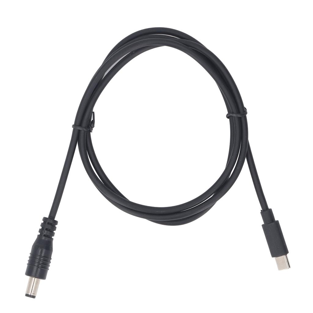 Прямоугольный кабель питания постоянного тока для спутниковой приставки, замена для Mini USB Type C на DC 100 Вт для 100 Вт PD Power Su