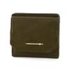 Кошелек с отделением для монет из натуральной кожи Perla Green для женщин DA-30050-50