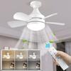 50W Ceiling Fan Light E27 LED Fans Lamp with Remote Control 3 Mode Dimmable Function for Home Living Room Bedroom Kitchen