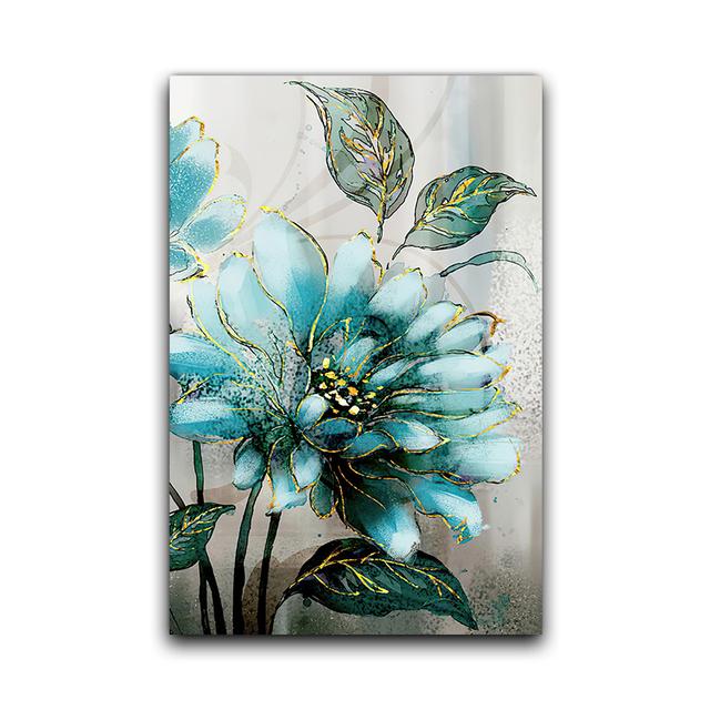 Современные скандинавские эстетические цветы, картины на холсте, принты, произведения искусства, уличный постер для гостиной, декор для дома