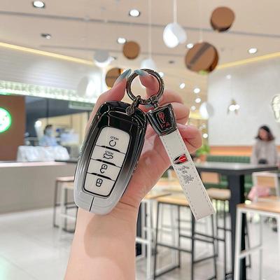 Чехол для ключей для моделей Hongqi H5 2025 года, H6 2024 года, H9, Tiangong 08HQ9, HS5, HS7, HS3, EH7
