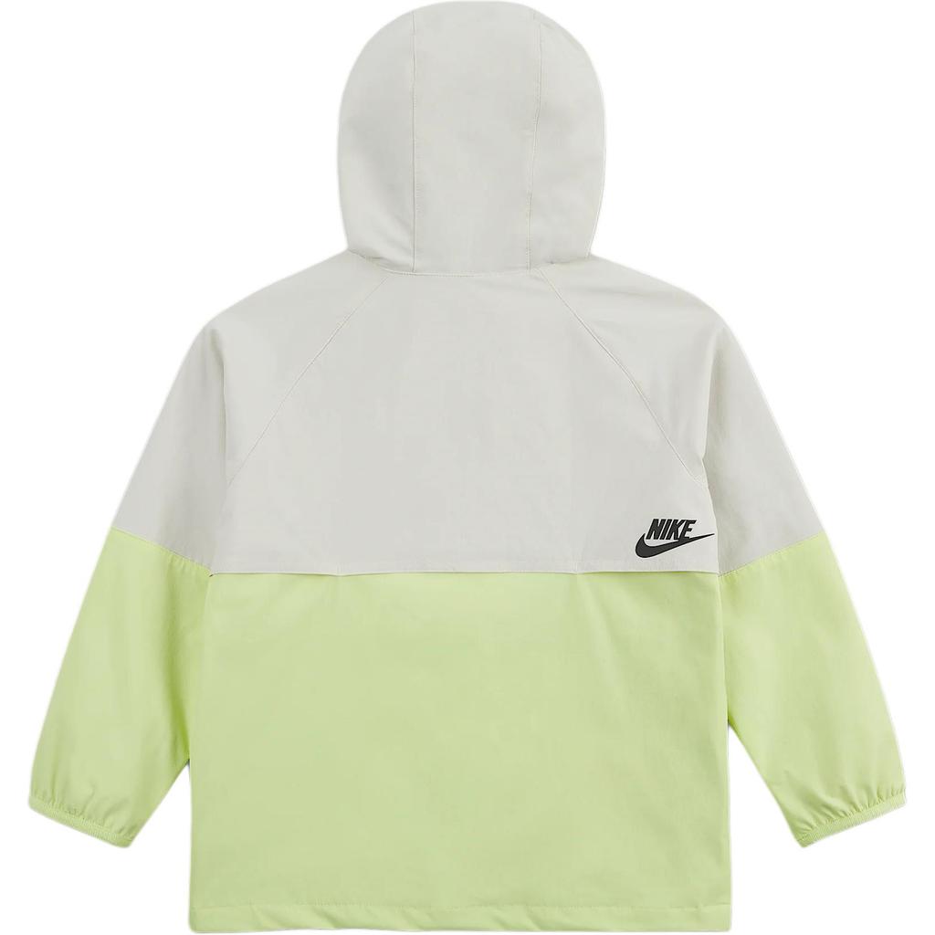 Nike Куртка Удобная Универсальная С капюшоном Приятная для кожи Детские куртки Светло-коричневый IB8162-104