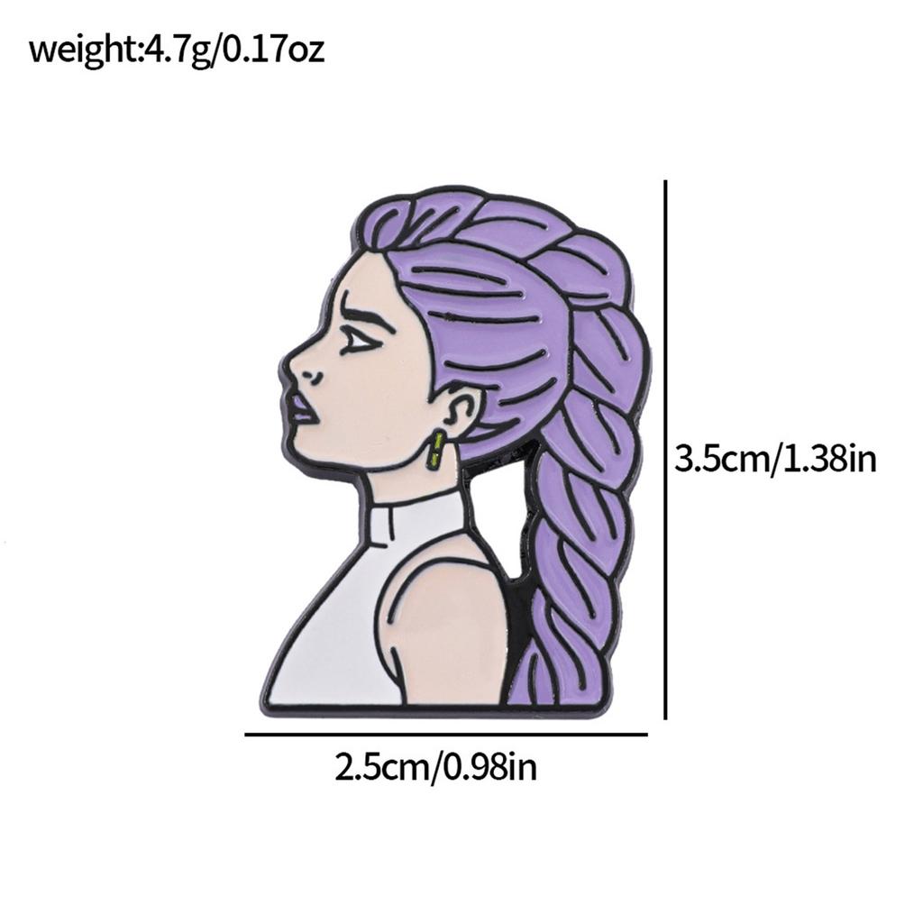 Metal Badge Animation Character Alloy Brooch Accessories