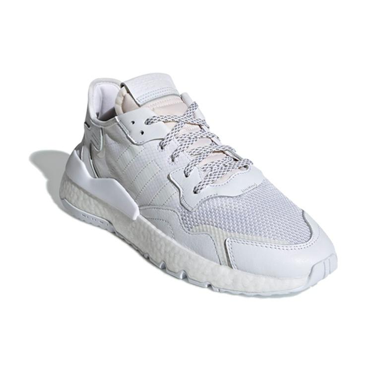 adidas Nite Jogger 'Triple White' Мужские BD7676