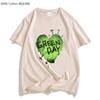 Музыка G-green Day Футболки рок-группы Унисекс Футболки унисекс из 100% хлопка Красивые футболки Unisexga Графическое чувство дизайна Aldult LOOSE