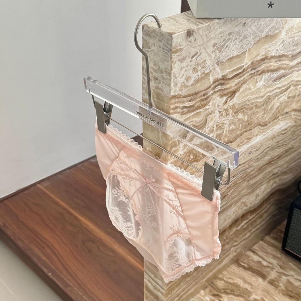 Женские летние тонкие модельки с бантиком и кружевом из чистого хлопка, прозрачные трусики-слипы треугольной формы со средней посадкой