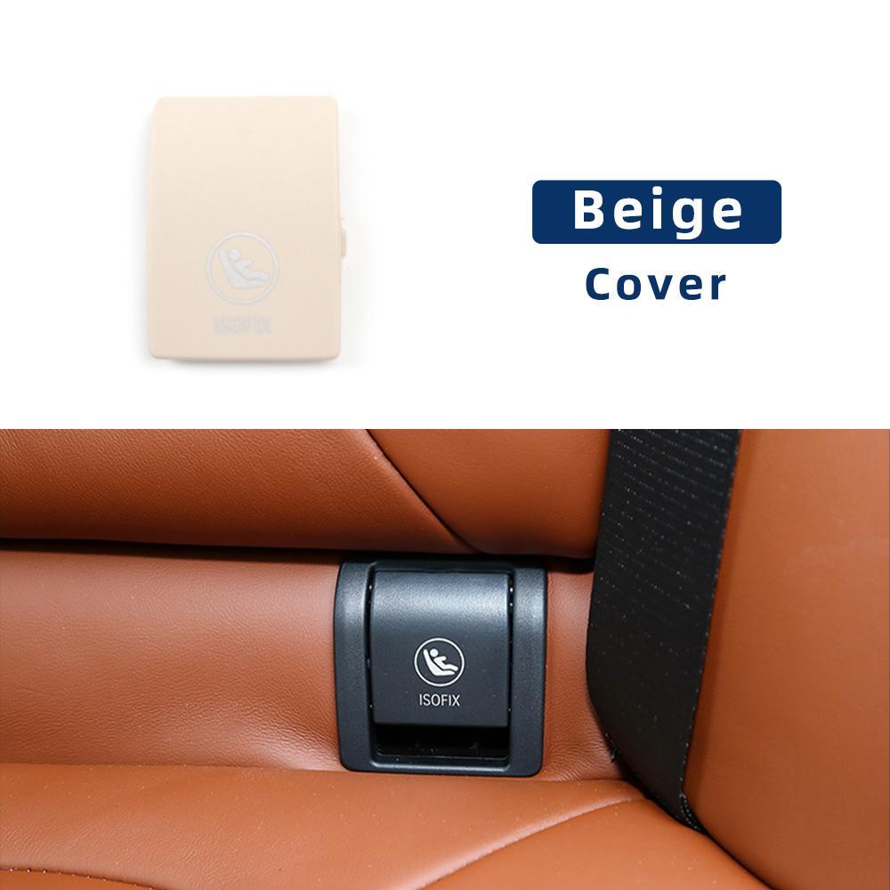 Car Rear Child Seat ISOFIX Fixing Cover for BMW X5 G05 X7 G07 Child Restraint Safety Belt Caps Replacement Parts