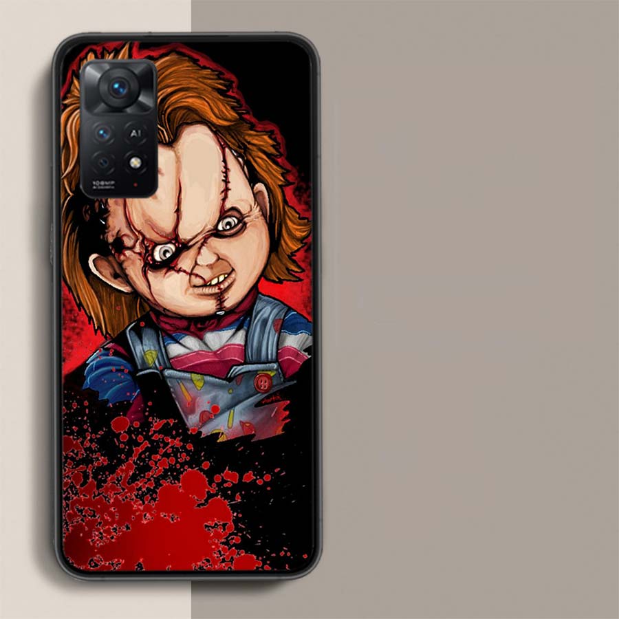 Чехол для телефона из фильма ужасов Кукла Чакки Для Xiaomi Redmi Note 12 Pro Plus 5G 12S 11 11E 11T Pro 10 9 8 7 11S 10S 4G 9T 8T 9S Capa Co