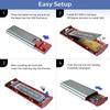 Корпус для SSD 10 Гбит/с M2 NVMe SATA, бокс для SSD M.2 NVME NGFF к USB 3.1, кабель Type-A на Type-C для аксессуаров M.2 SSD для ПК