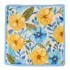 Feiler Handkerchief Hand Towel 25cm Yellow Cranesville Women's [Used]