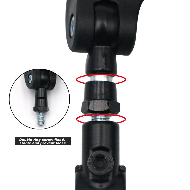 Велосипедный руль, зеркало заднего вида, безопасное регулируемое вращающееся зеркало, прозрачное электрическое скутер, аксессуары для велосипедного велосипеда