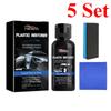 Автомобильный пластиковый восстанавливающий инструмент Вернуться к черному блеску Средства для чистки автомобиля Пластик Кожа Восстановление Авто Полировка и ремонт Покрытие Восстановитель