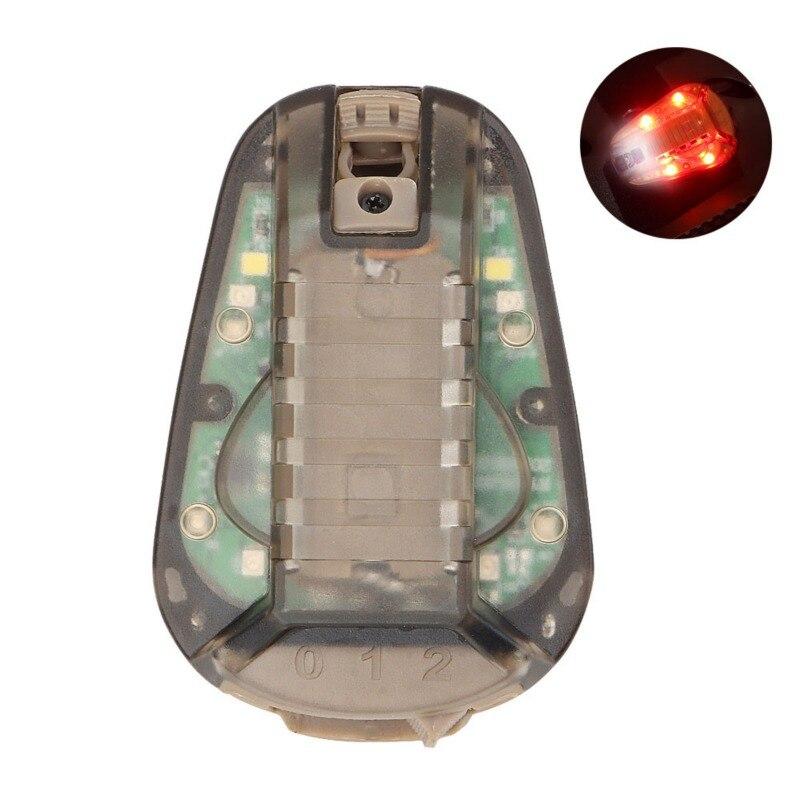 Многоцелевые шлемы стробоскопический свет водонепроницаемый божья коровка лампа тактика выживания безопасность вспышка для кемпинга на открытом воздухе инструмент