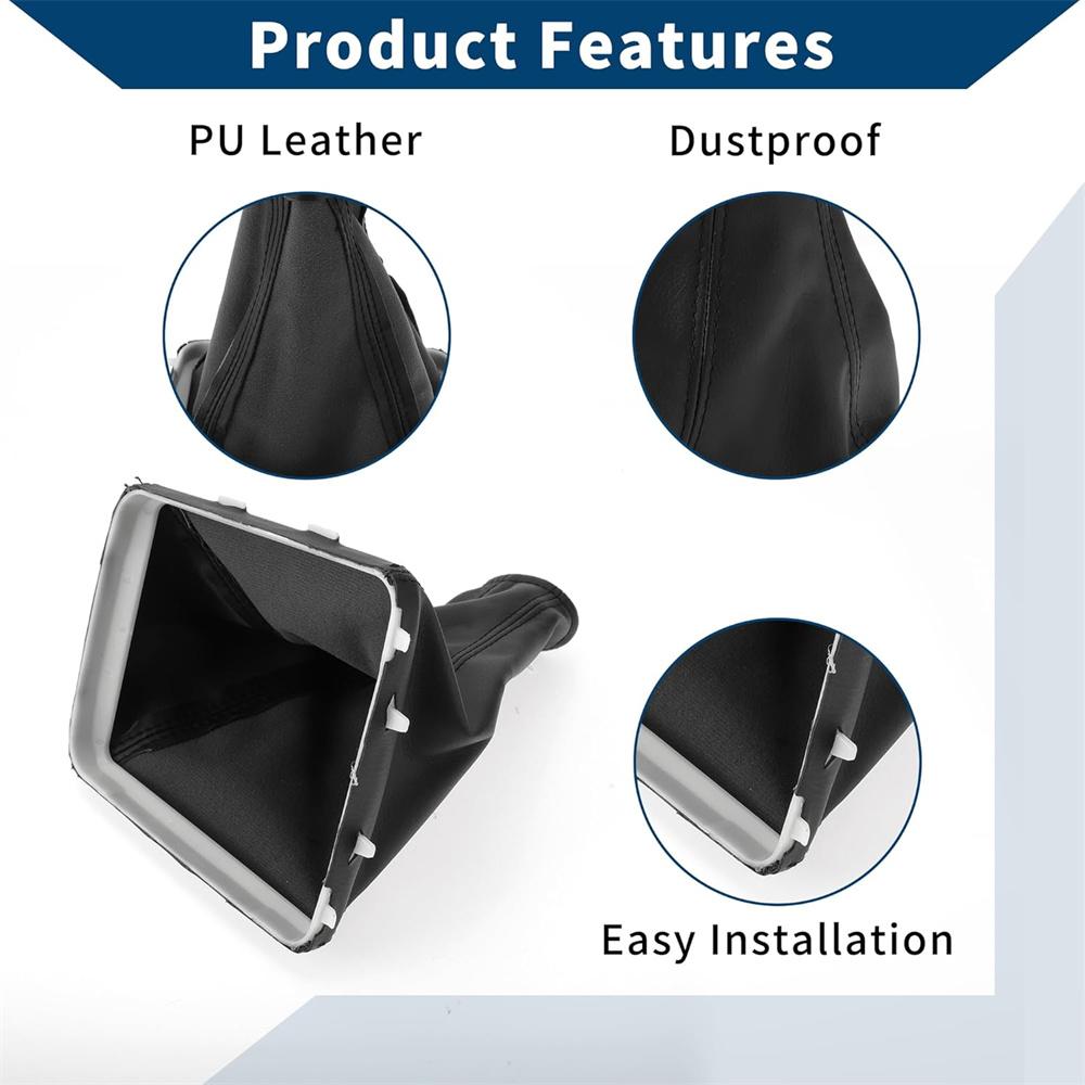 Ручка переключения передач Кожаный чехол-гетра для OPEL VECTRA C 2002-2008