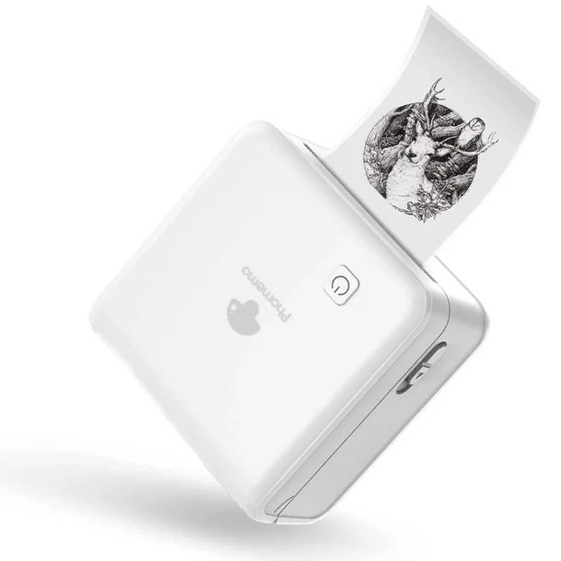 Phomemo M02 Draagbare Mini Thermische Printer – Bluetooth, Inktloos voor Mobiele Apparaten