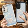 Чехол для телефона: 2D плоский защитный чехол для Samsung Galaxy A34 A35 M05 M06 S20 S22 S21 FE Plus 5G, девушка в худи с лисой, идеальный праздничный наряд на Рождество и Хэллоуин