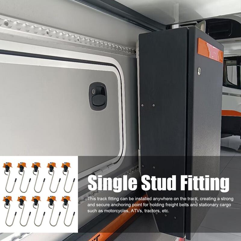 Quick Tie Down S 10 шт. Комплект прочных гусениц S, аксессуары для гусениц, многоцелевые кольца для крепления гусениц для мотоциклов, квадроциклов, тракторов