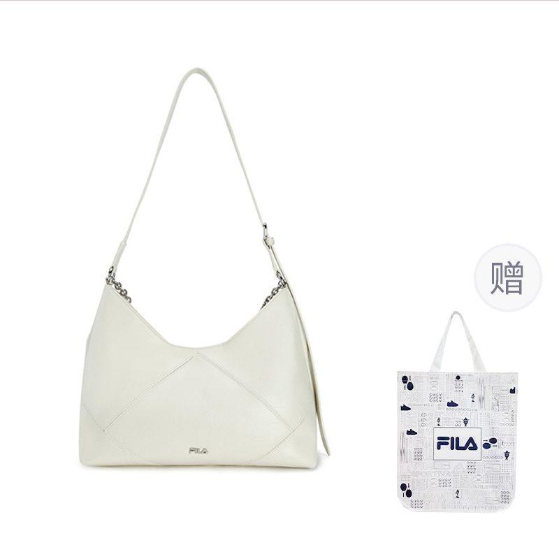 FILA Pu Shoulder Bag Women's Cloud White F13W538162FWT
